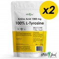 Atletic Food Л-Тирозин 100% L-Tyrosine Powder - 200 грамм (2 шт по 100 г)